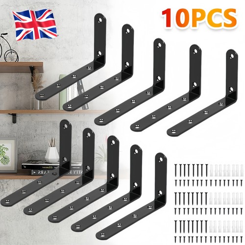 10pcs black corner braces - 10pcs,