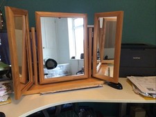 3-section Pine Dressing Table