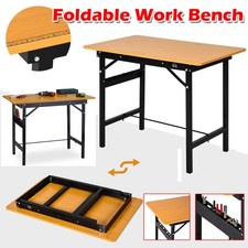 Heavy Duty Work Bench Platform WorkTable with Ruler & Tool Slots for Woodworking