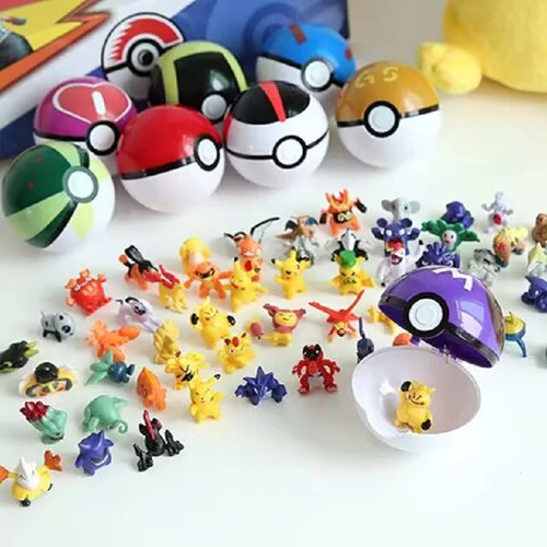 24pc pokemon action figures - 12/24pc,