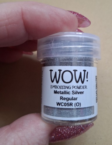 Wow embossing powder - powder, metallic