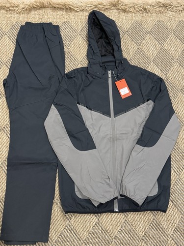 Men grey black hooded - grey/black,