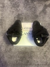 Black LANVIN Curb Sneaker UK