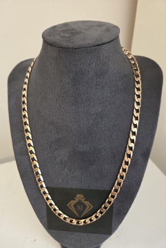 9ct gold curb chain 5g - 9ct, 33.5g