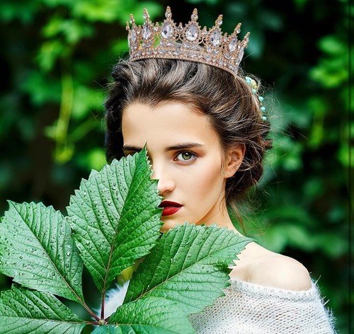 Baroque pageant crowns - baroque, bridal
