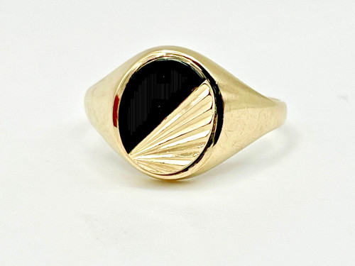 Vintage 9ct yellow gold - vintage,