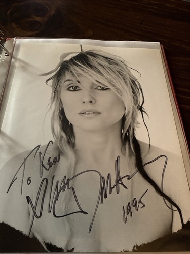 Debbie harry signed - debbie,