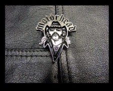 Vintage Lemmy, Motorhead & Hawkwind Pin Badge, Alchemy, Poker, Heavy Metal, Rock