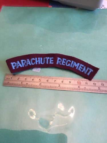 Parachute regiment shoulder - parachute,