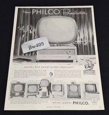 1958 PHILCO TELEVISION PRINT