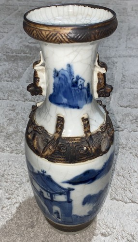 Antique chinese nanking blue - chinese,