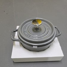 STAUB LA COCOTTE 18cm round Cast iron Cocotte/Roaster - Grey