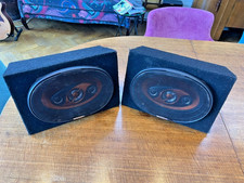 Pair Alpine 3-way coaxial car