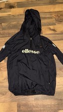 Ellesse black windbreaker