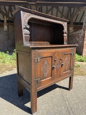 Antique Oak Carved Hall