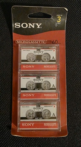 Sony 3mc60l microcassette - sony,