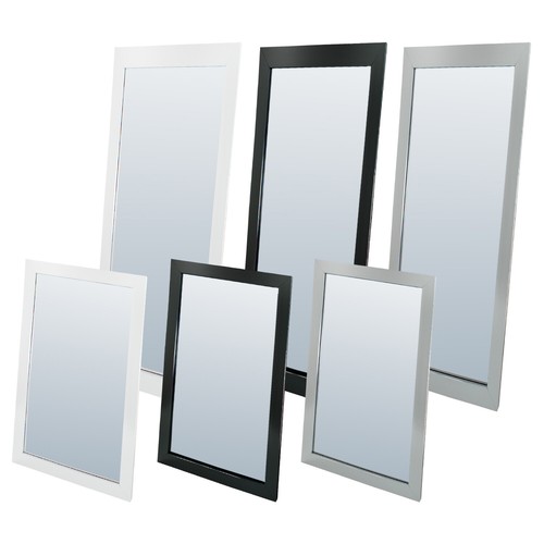 Long wall mounted mirror - mirror, full