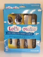 Stainless Steel Childrens Cutlery Set