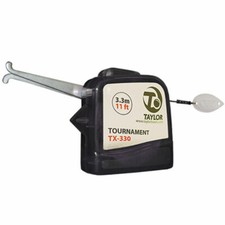 Taylor Bowls 11ft Tournament Measure with Belt Clip and Calipers