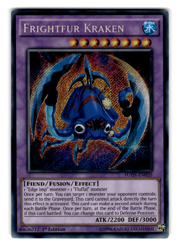 Yugioh frightfur kraken secret - yugioh,
