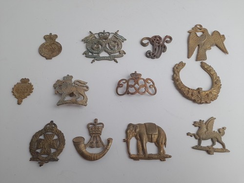 Vintage brass army - brass,