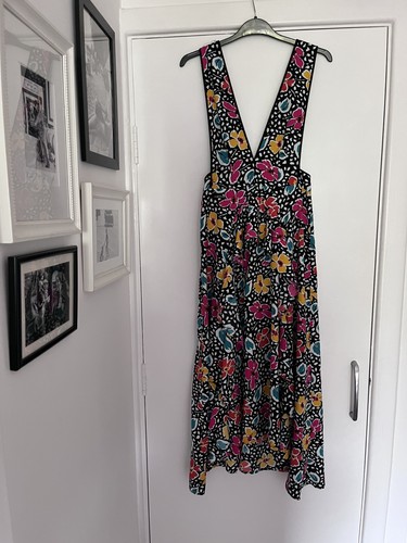 Topshop pinafore dungaree midi - topshop,