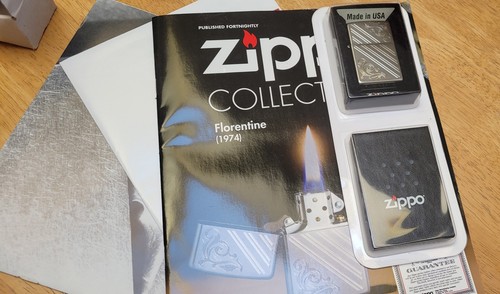 Zippo florentine lighter 1974 - zippo,