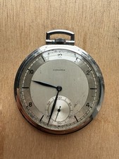 1930s art deco Ss Longines Pocket Watch