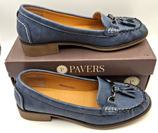 Ladies Pavers Navy Blue Slip