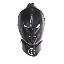 Black leather zip - pu,