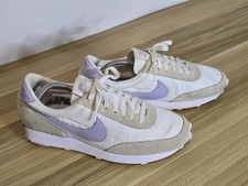 Womens Nike Daybreak Trainers White Size UK 8 EU 42.5 White Purple Sports Shoes.