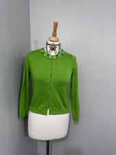 Boden Apple Green Beaded Neck