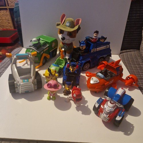 Paw patrol vehicles figures - paw,