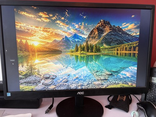 Aoc e2270swhn full hd - full,