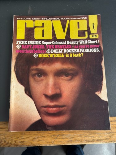 Rave magazine may - magazine, 1968
