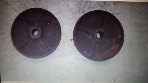Cast iron wheels sack - wheels, x