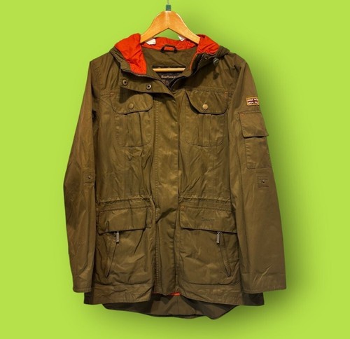 Barbour olive green wax jacket - wax,