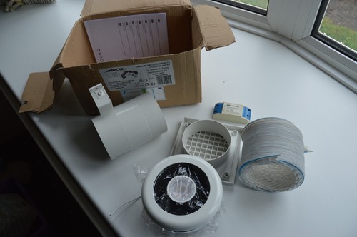 Manrose 100mm led showerlite - led,