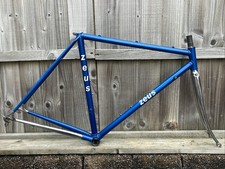 Vintage Zeus Decal Paganini? Small 51cm Steel Road Bike Bicycle Frameset