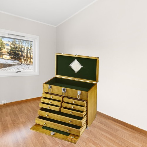 Drawer hardwood tool - 8-drawer, chest