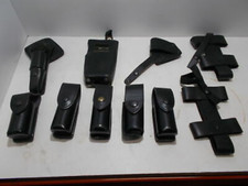 Mixed Leather Pouches Ex Police for various accessories Quantity of 10