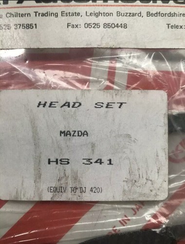 Mazda 323 1980 head - bd,