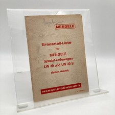 Quantity / Special Loading Wagon / LW 30 / LW 30 S / Parts List