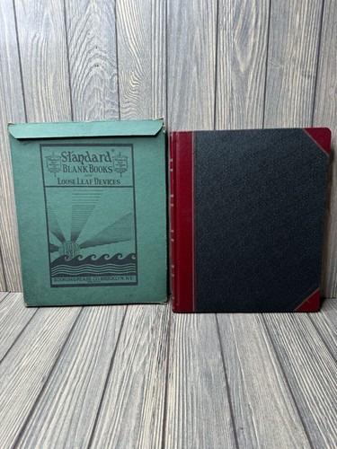 Vtg standard blank books - vtg,