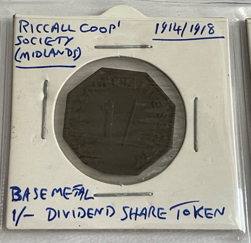 Riccall cooperative society - , 1