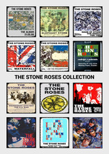 The Stone Roses   Music Concert Souvenir Wall Art  Memorabilia gift A5,A4,A3