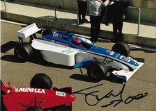 Franck Montagny DAMS F 3000 Formula F1 Super Aguri Signed photo Autograph