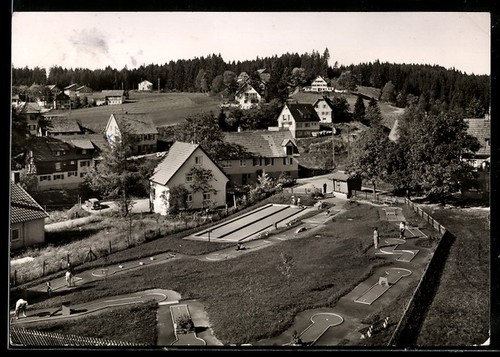 Postcard kniebis mini golf - of, kniebis,