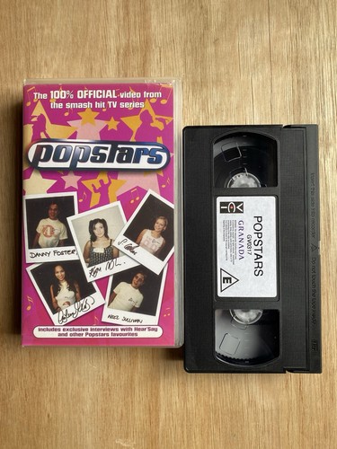 Pop stars official vhs video - pop,