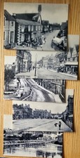 5 Unused Old Postcard views of Chippenham Wiltshire England